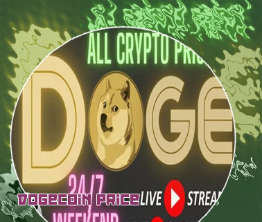 Dogecoin crypto price live
